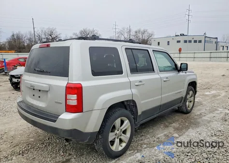 2012 Jeep Patriot Latitude from USA, damaged, VIN 1C4NJRFB9CD651236